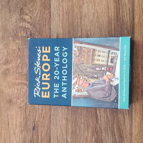 Rick Steves’ Europe 20-Year Anthology DVD Set – 18 Discs, Complete, Pre-Owned - Picture 1 of 8
